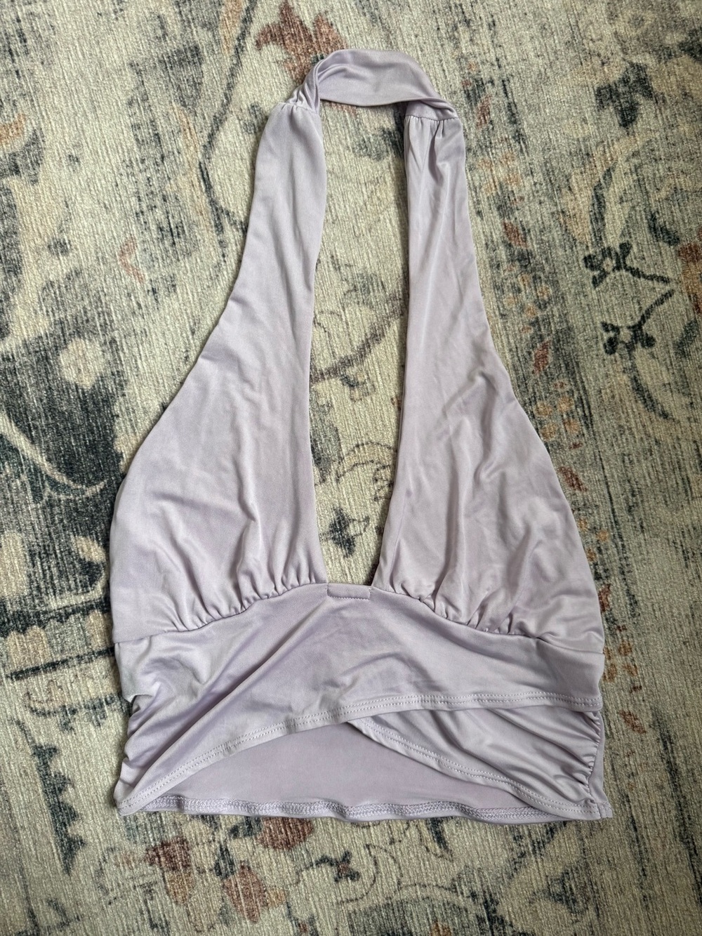 Urban Outfitters Lavender Halter Crop Top